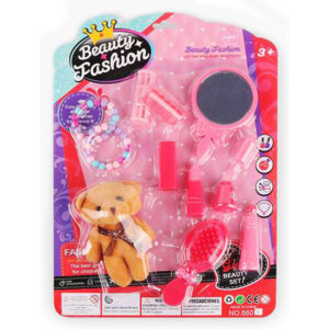 Juego de belleza Beauty Fashion con mascota en blister