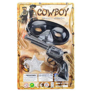 Juego de cowboy en blister