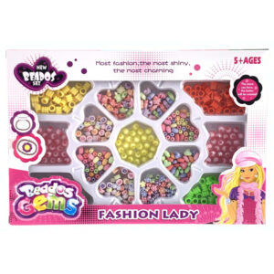 Juego para armar accesorios Gems en caja con ventana