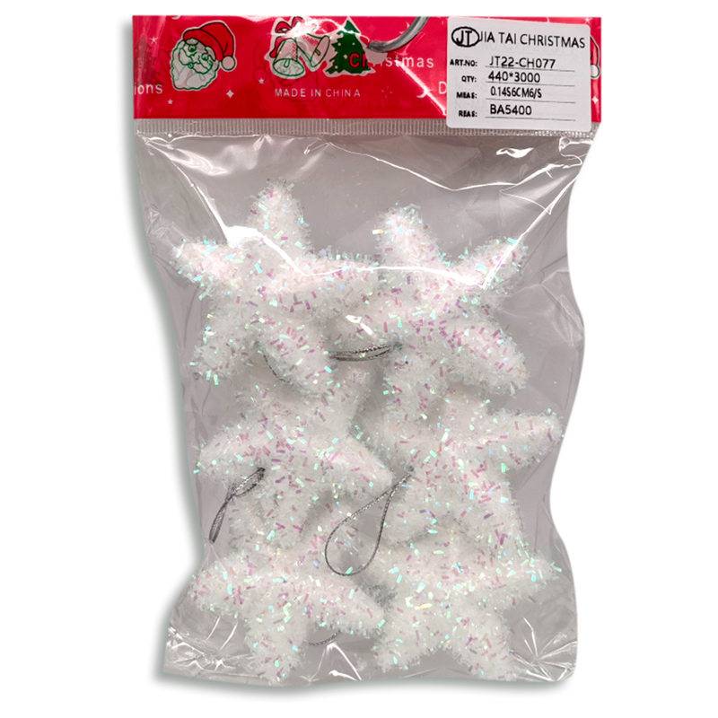 Estrellas escarcha x6
