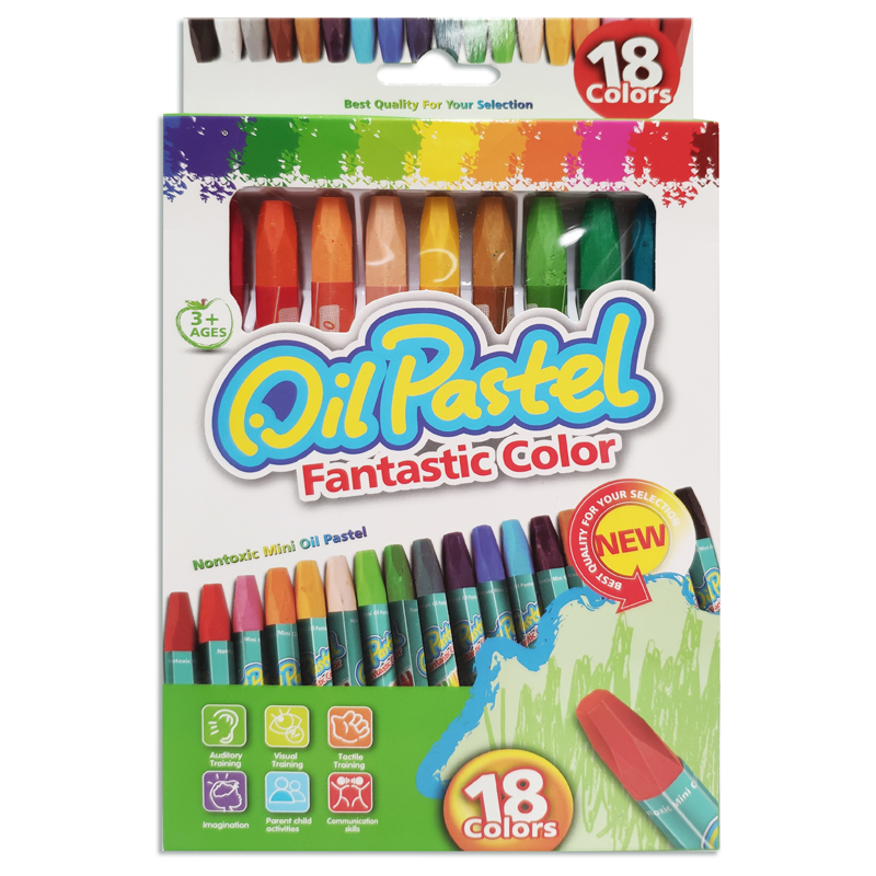 Óleo pastel Fantastic Color x18