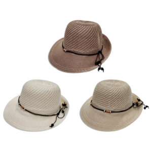 Capelina visera ancha con cordón