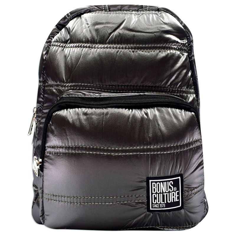 Mochila Bonus® Culture capitoneada 1 cierre con bolsillo al frente
