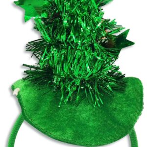 Vincha navideña con arbol