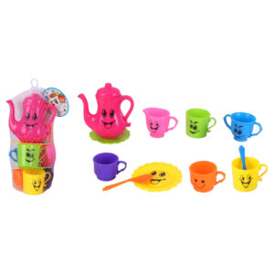 Juego de té Happy Face en red