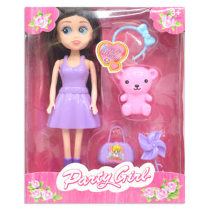 Muñeca Party Girl en caja con ventana