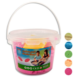 Arena mágica en balde