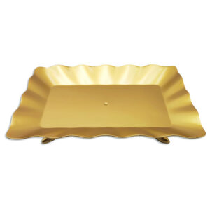 Bandeja plástica con pie Sweety