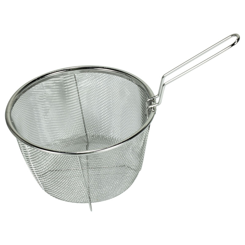 Canasto de metal con mango
