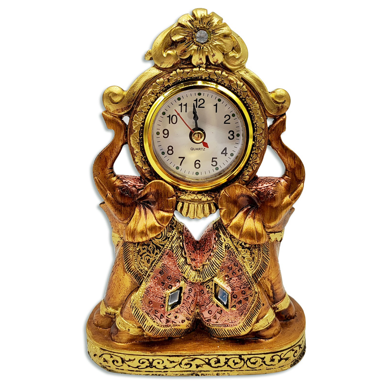 Reloj con elefantes