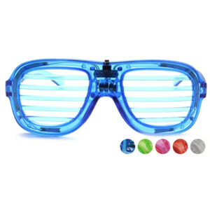 Lentes de cotillón con luz