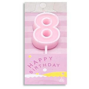 Vela de cumpleaños Pastel Nº8