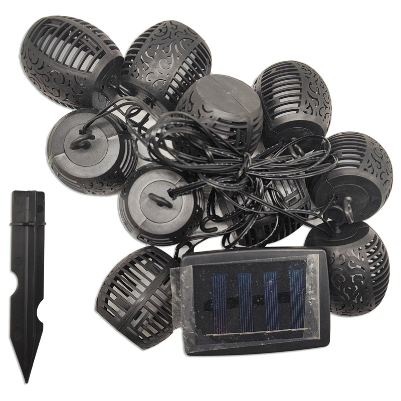 Luz led farol solar x10