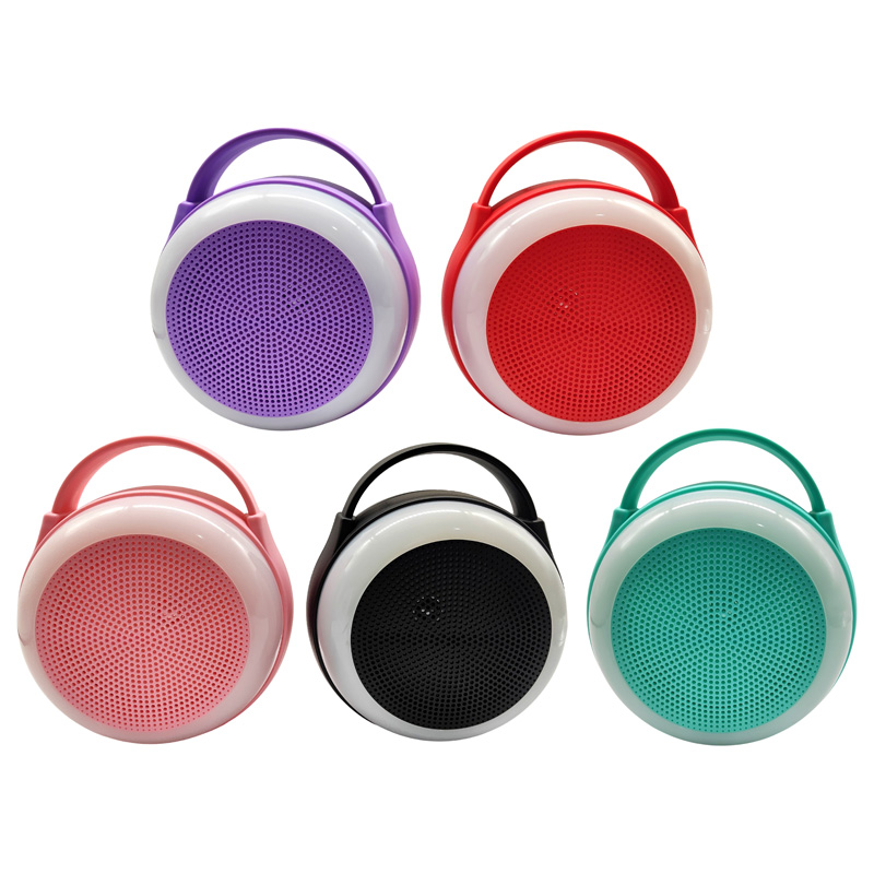 Parlante MS-1951BT inalámbrico con conexión USB, bluetooth, radio FM y luces led