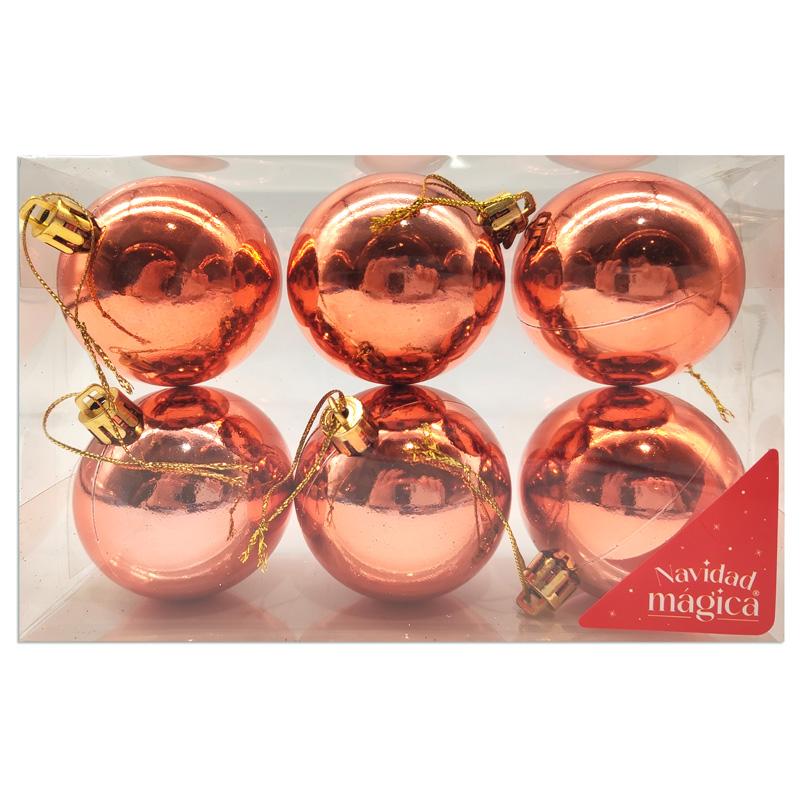 Esfera Nº6 brillosa x6