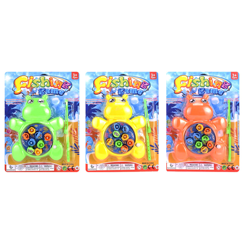 Juego de pesca hipopótamo en blister