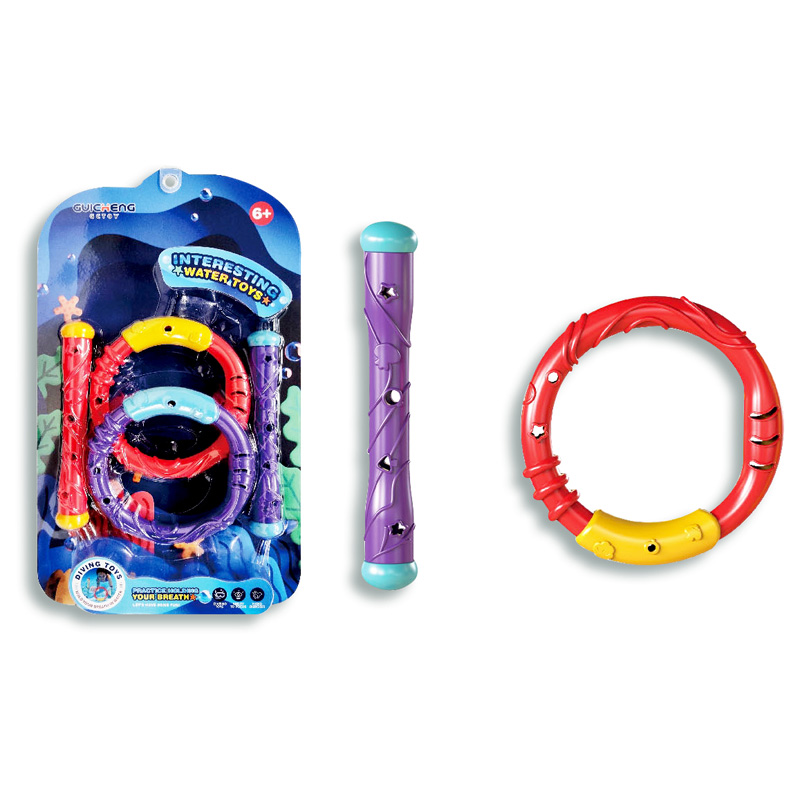 Juego para piscina en blister