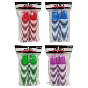 Vaso descartable liso x50