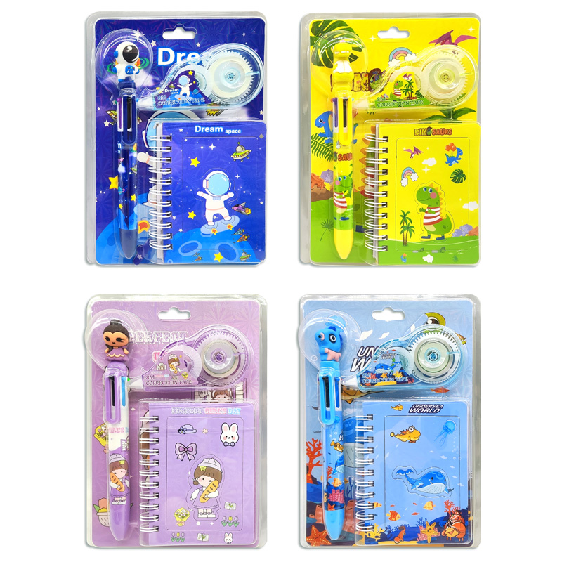 Libreta con bolígrafo