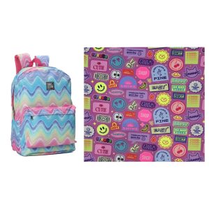 Mochila Bonus® Culture 1 cierre con bolsillo al frente