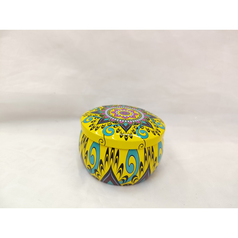 Caja de metal mandala