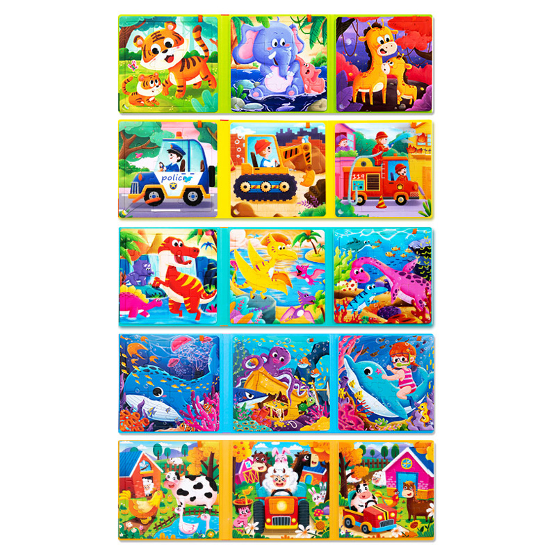 Puzzle en libro