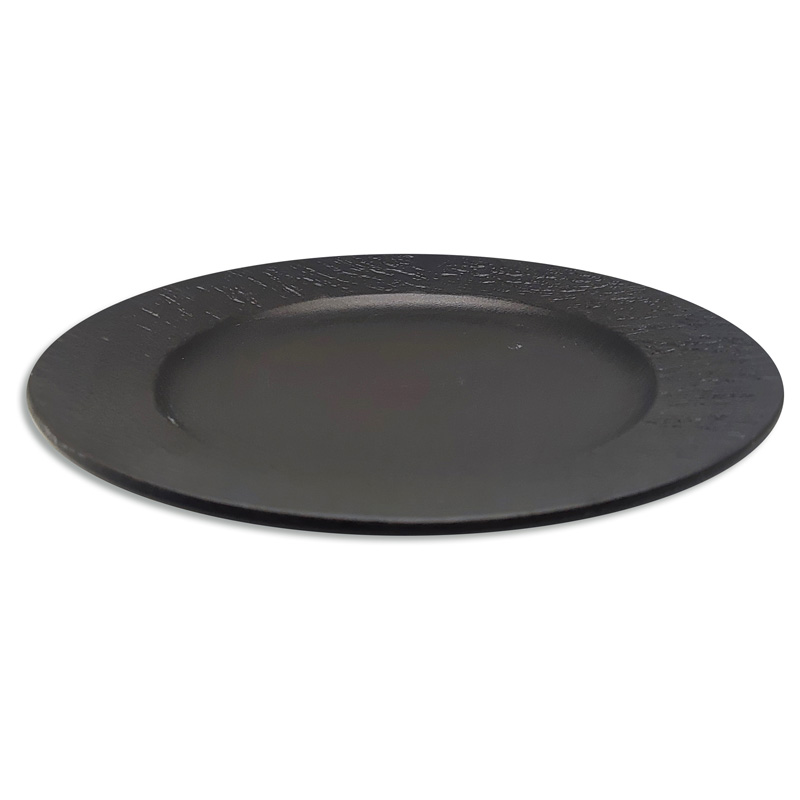 Plato de cerámica Black