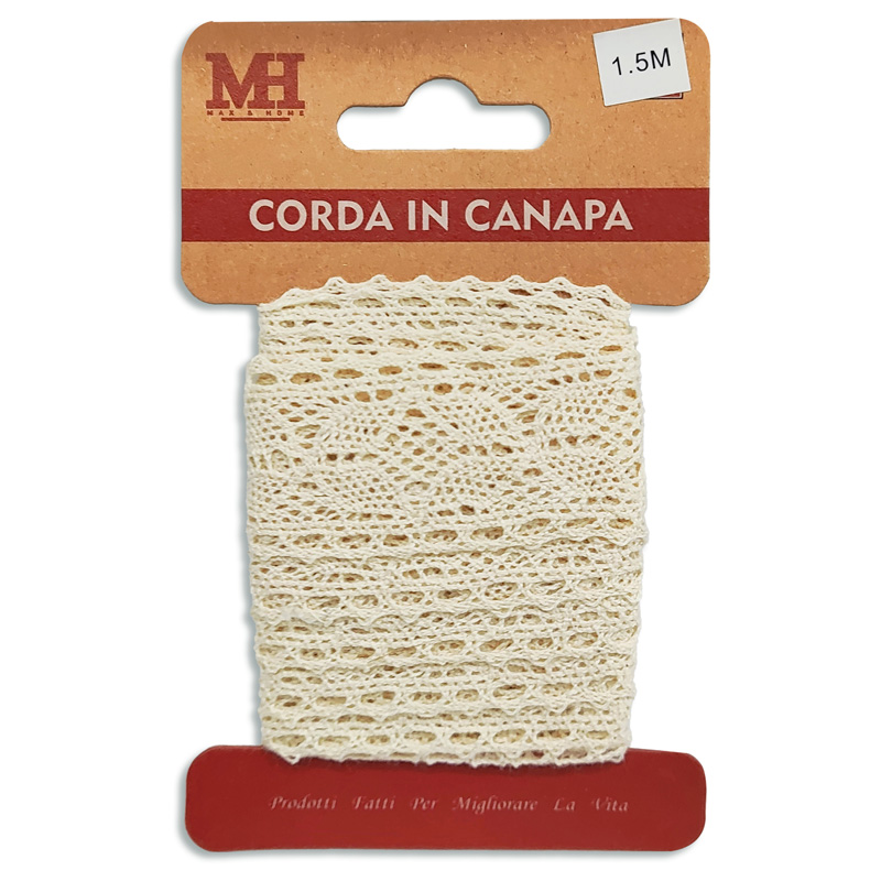 Cinta de tela con encaje
