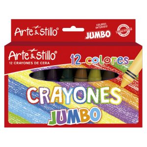 Crayones de cera jumbo Arte & Stillo® x12