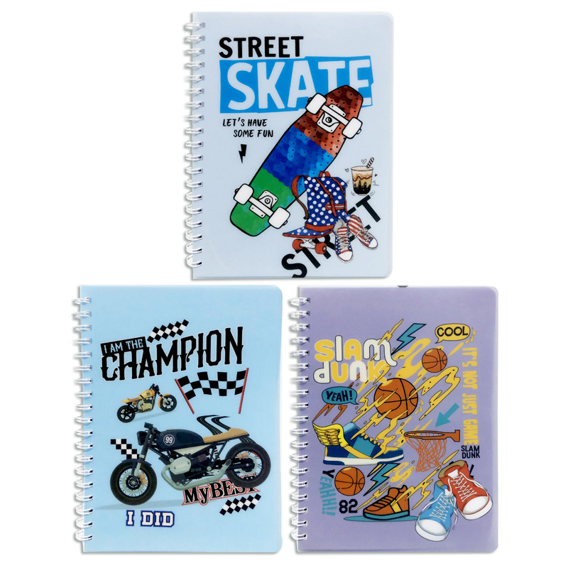 Libreta con espiral Street