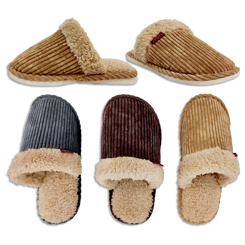 Pantufla de hombre líneas