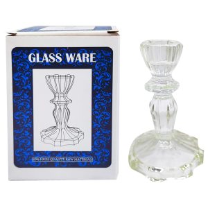 Candelabro de vidrio
