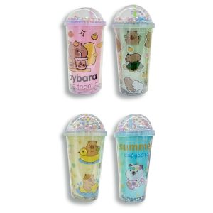 Vasorbito plástico Capybara con esferas soft