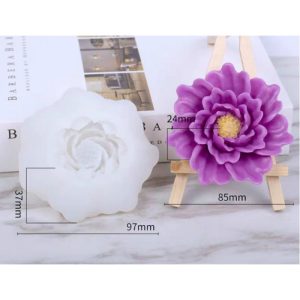 Molde de silicona flor