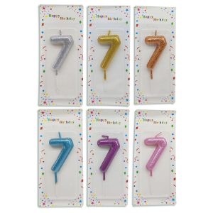 Vela de cumpleaños N°7