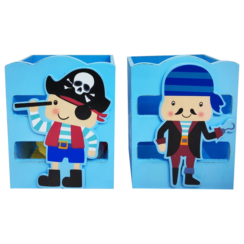 Porta lápiz Pirata
