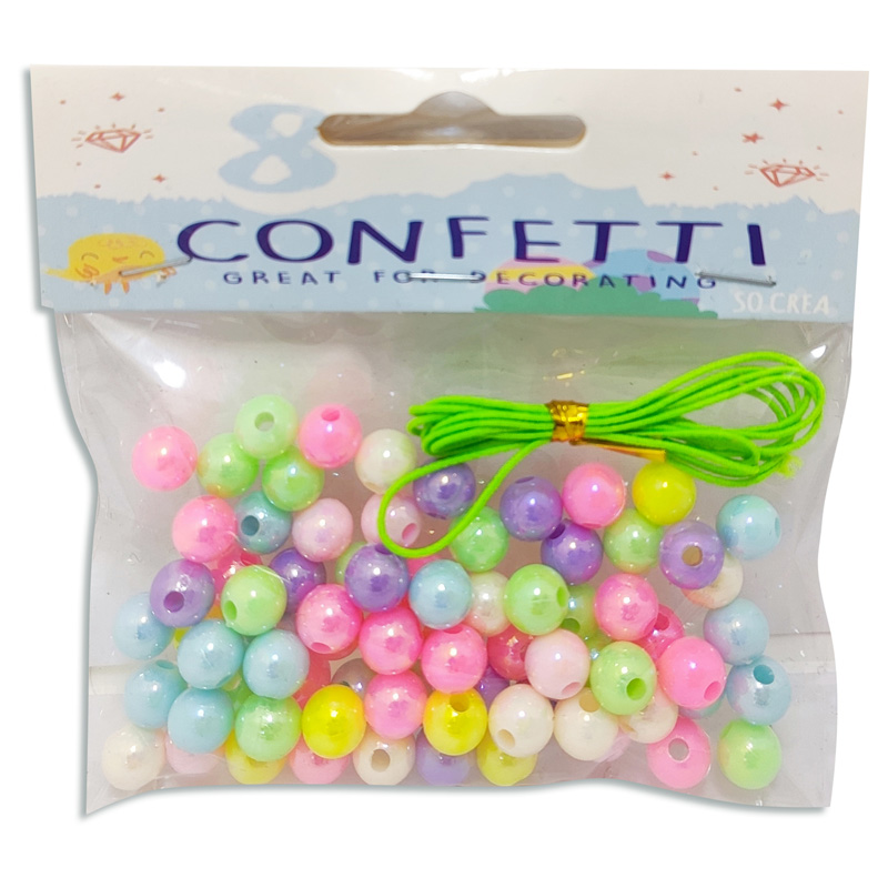 Set de cuentas con cuerda