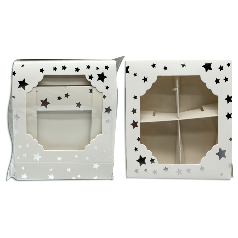 Caja de papel con divisiones Stars x6