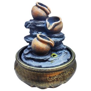 Fuente de agua cántaros