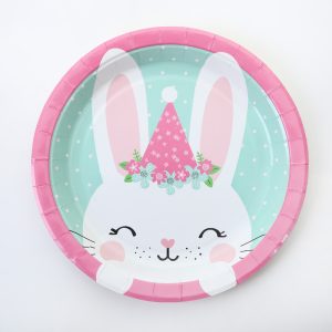 Plato descartable Bunny x10