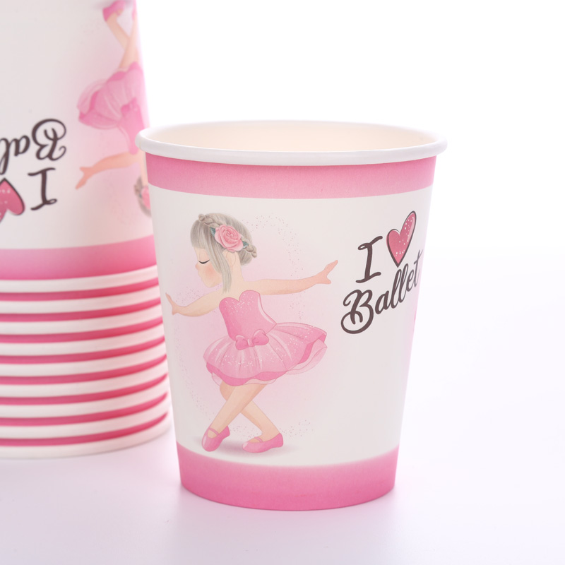 Vaso descartable Bailarina x10
