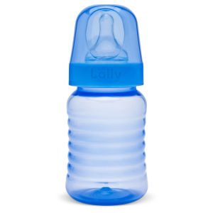 Biberón boca ancha Clean con tetina natural de silicona