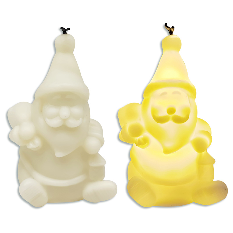 Vela led Papá Noel