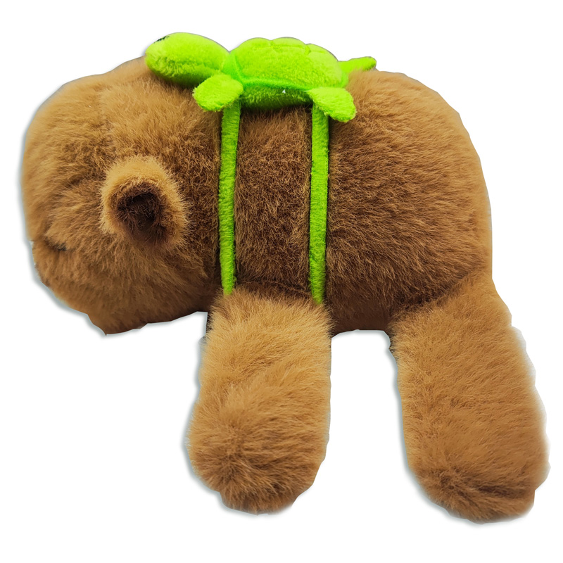 Pulsera capybara de peluche