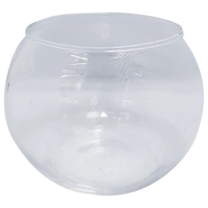 Pecera de vidrio