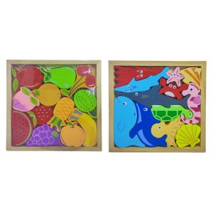 Puzzle de madera de madera