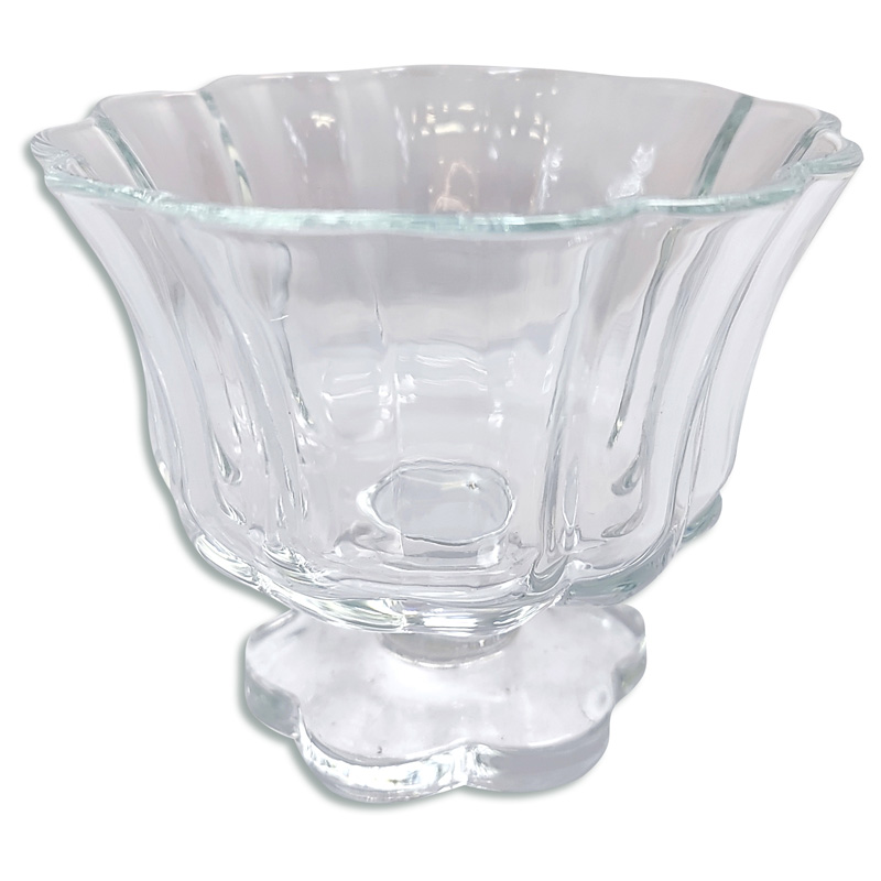 Copa para helado de vidrio Flor x6