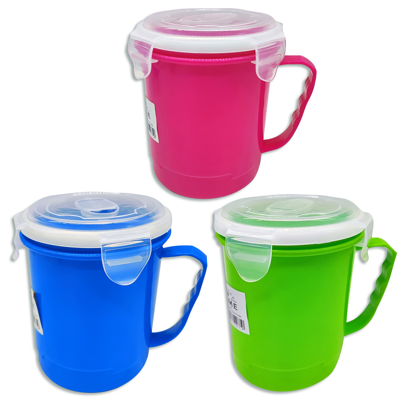 Taza con tapa