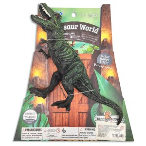 Dinosaurio en caja con ventana