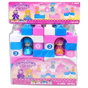 Bloques para armar Princess 28pzas.
